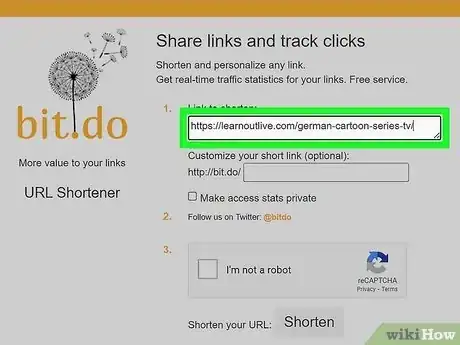 Image titled Create Small URL Links Step 14