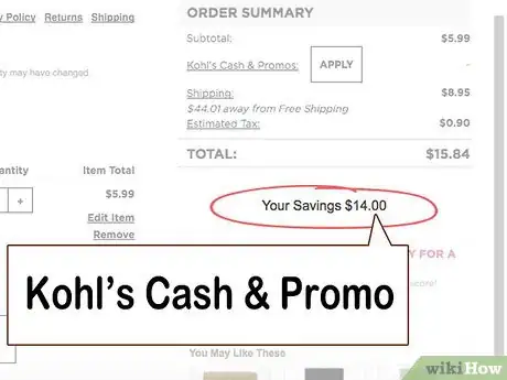 Image titled Use Kohl's Cash Step 7