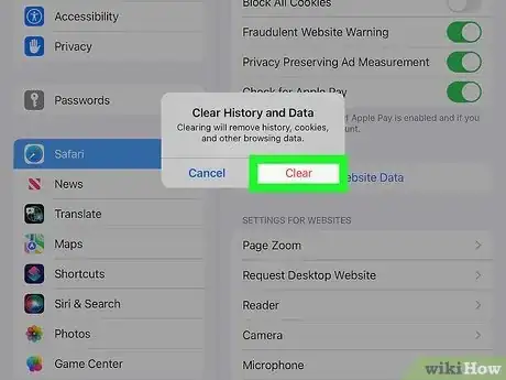 Image titled Fix a Frozen Safari on iPad Step 5