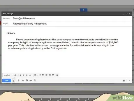 Image titled Ask for a Raise in Email Step 2
