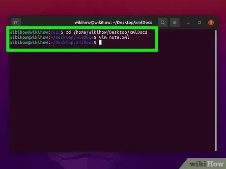 Image titled Run an XML File on Linux Step 3