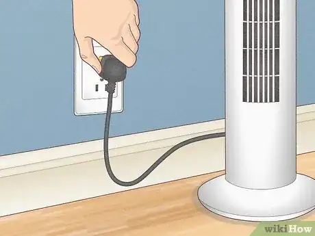 Image titled Clean a Tower Fan Step 1