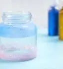 Glue Glitter to Glass