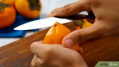 Image titled Peel a Persimmon Step 5