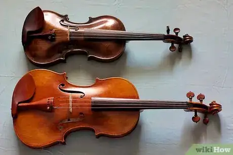 Image titled Distinguish Between Violins and Violas Step 1