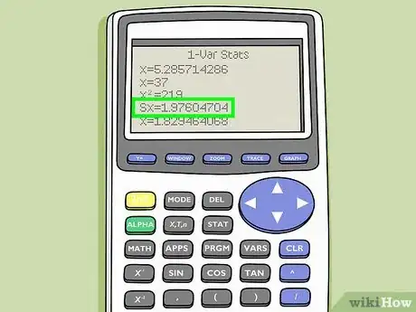 Image titled Find Standard Deviation on the TI–84 Step 10