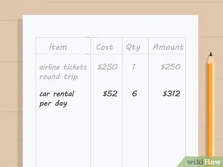 Image titled Calculate Cost of Travel Step 3