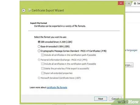 Image titled Export Certificate Public Key from Chrome Step 6