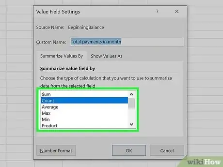 Image titled Create Pivot Tables in Excel Step 11