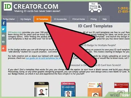 Image titled Make ID Cards Online Step 3