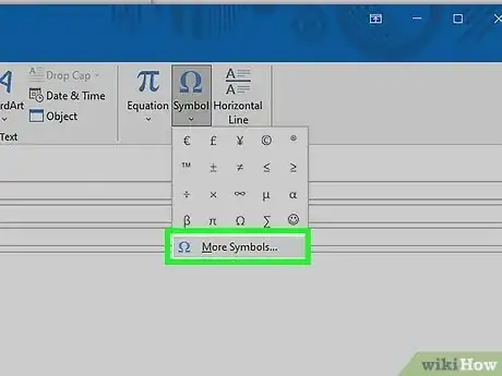 Image titled Insert Symbols in Emails Step 5