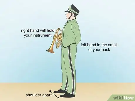 Image titled March In Marching Band Step 1