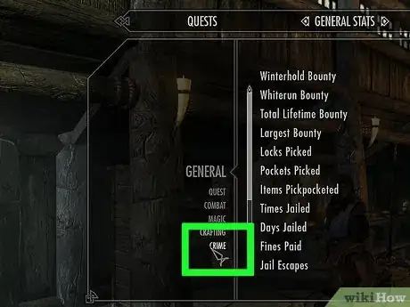 Image titled Get Rid of a Bounty in Skyrim Step 4