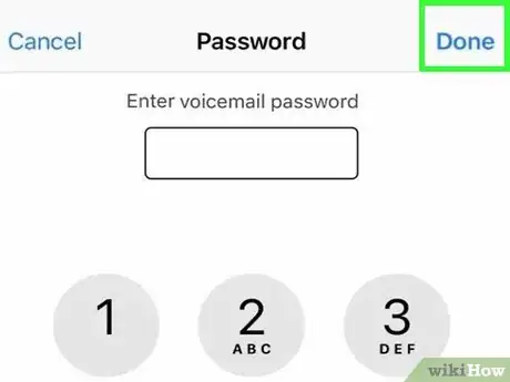 Image titled Set Up Voicemail on an iPhone Step 4
