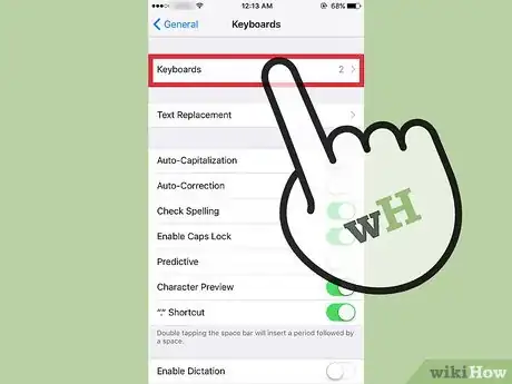 Image titled Change the Keyboard Layout in iOS Step 10