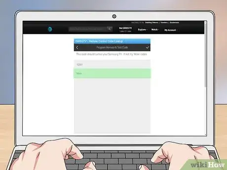 Image titled Program a Direct TV Remote Control Step 7