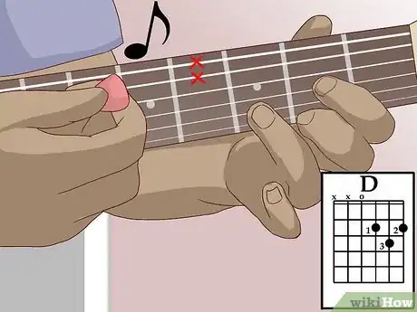 Image titled Play the D Chord for Guitar Step 5