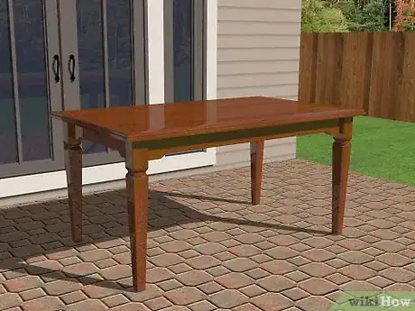 Image titled Refinish a Wood Table Final