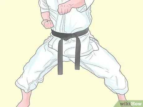 Image titled Do a Karate Punch in Shotokan Step 2