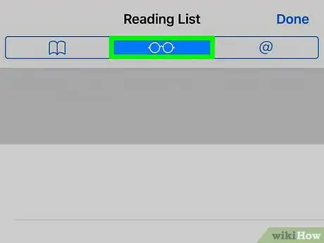 Image titled Remove Items from Safari Reading List in iOS Step 3