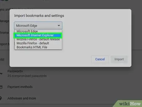 Image titled Transfer Favorites from Internet Explorer to Google Chrome Step 4