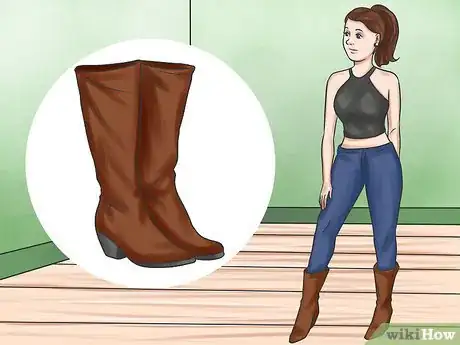 Image titled Wear Ankle Boots With Dresses Step 9