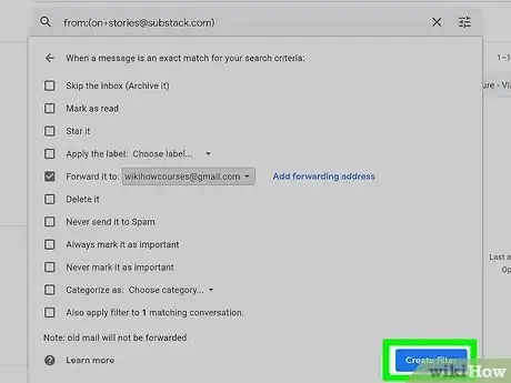 Image titled Create a Filter in Gmail Step 16
