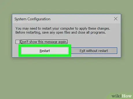 Image titled Access the System Configuration Utility Step 8