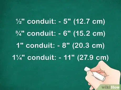 Image titled Bend EMT Conduit Step 3