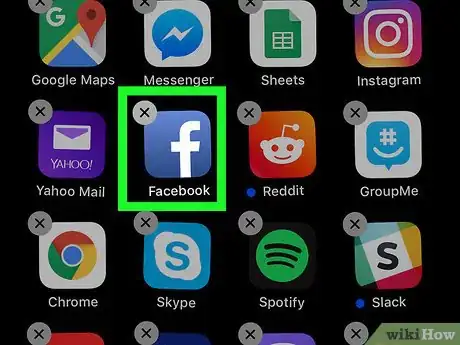 Image titled Uninstall Facebook on iPhone or iPad Step 2