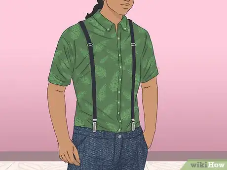 Image titled Wear Suspenders with Jeans Step 7