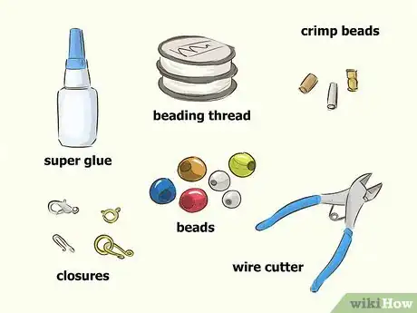 Image titled Make a Beaded Necklace Step 1