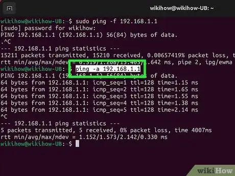 Image titled Ping in Linux Step 12