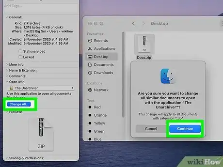 Image titled Unzip a .Zip File on a Mac Step 14