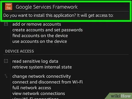 Image titled Install the Google Play Store on an Amazon Fire Step 15