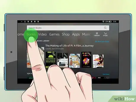 Image titled Download Books to a Kindle Fire Step 14