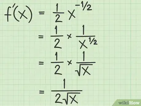 Image titled Differentiate the Square Root of X Step 4