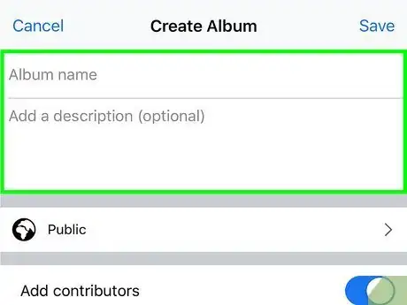 Image titled Create a Photo Album on Facebook Step 8