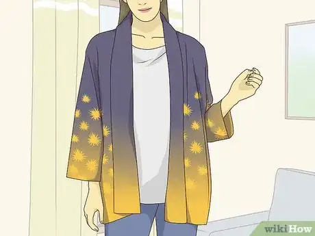 Image titled Wear a Haori Coat Step 1