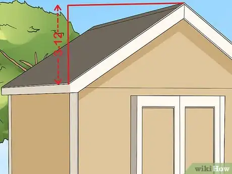 Image titled Build a Shed Roof Step 2