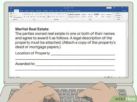 Image titled Write a Separation Agreement Step 11