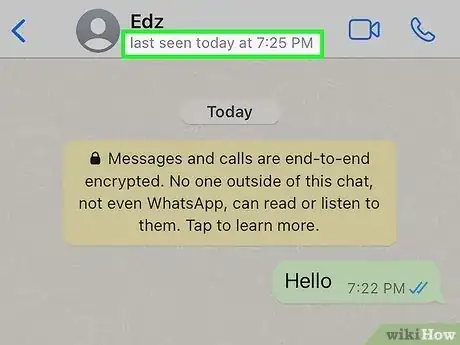 Image titled See when Someone Was Last Online on WhatsApp Step 4