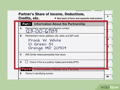 Image titled Fill Out and File a Schedule K 1 Step 10