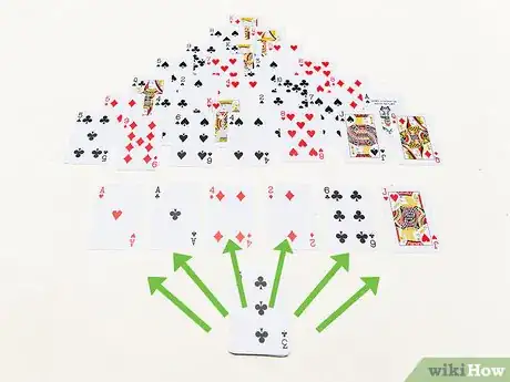 Image titled Play Pyramid Solitaire Step 11