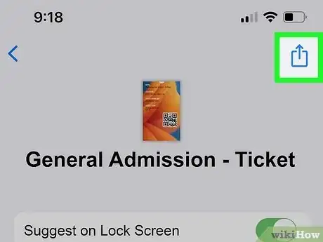 Image titled Add a Ticket to an Apple Wallet Step 12