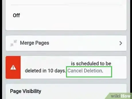 Image titled Delete a Facebook Page Step 41