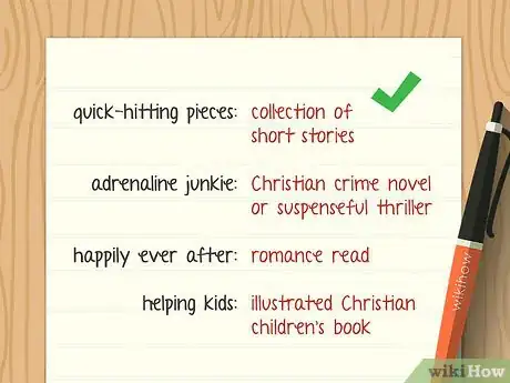 Image titled Write Christian Fiction Step 1