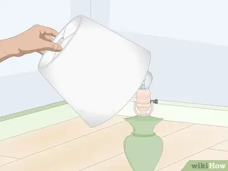 Image titled Paint a Lampshade Step 1