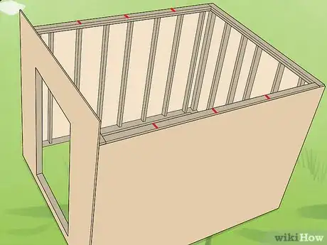 Image titled Build a Shed Roof Step 3