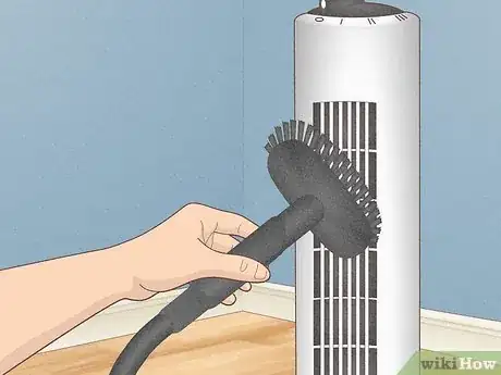 Image titled Clean a Tower Fan Step 2